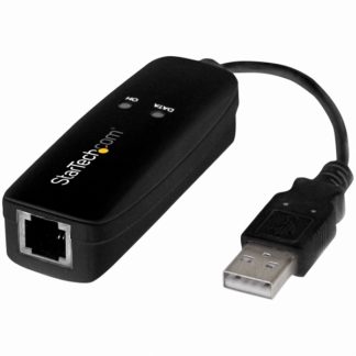USB56KEMH2<BR>外付けUSB接続アナログモデム USB対応FAXモデム アナログ回線でインターネット接続 56kbpsでデータ通信/14.4kbpsでFAX通信<BR>スターテック・ドットコム㈱