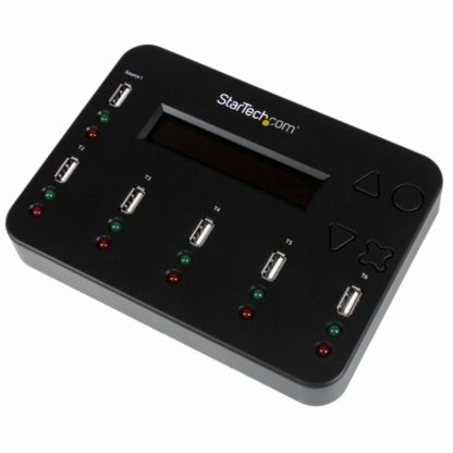 USBDUP15スタンドアローン型 1対5 USBメモリデュプリケーター(コピーマシン) 最大1.5GB/sで複製 ブラックスターテック・ドットコム㈱