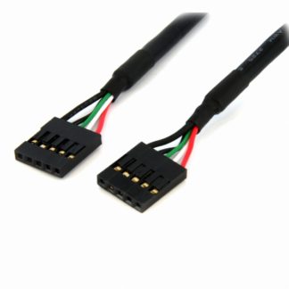 USBINT5PIN2461cm ケース用USB延長ケーブル 5ピンUSBマザーボードヘッダーケーブル メス/メススターテック・ドットコム㈱