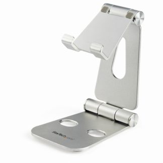 USPTLSTND<BR>スマホ&タブレット用スタンド マルチアングル対応スマホ&タブレット用ホルダー台 角度調整可能 折り畳み可能<BR>スターテック・ドットコム㈱