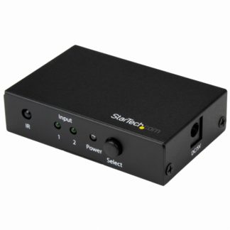 VS221HD20<BR>2入力1出力HDMIディスプレイ切替器/スイッチャ―/セレクター リモコン付属 Ultra HD 4K/60Hz対応<BR>スターテック・ドットコム㈱