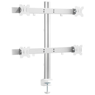 TVSOFBA140S<BR>快適ワークのモニターアーム 13-32インチ対応 4画面 BA140 シルバー<BR>スタープラチナ㈱