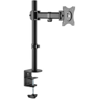 TVSOFNA311B<BR>快適ワークのモニターアーム 13-32インチ対応 1画面2関節 NA311 ブラック<BR>スタープラチナ㈱