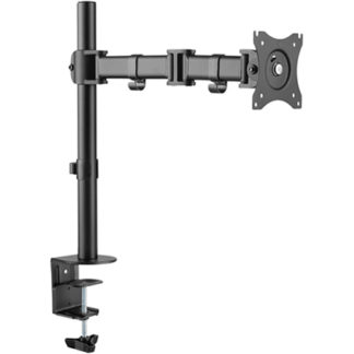 TVSOFNA312B<BR>快適ワークのモニターアーム 13-32インチ対応 1画面3関節 NA312 ブラック<BR>スタープラチナ㈱