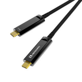 AUN-5M2-015<BR>10Gbps対応光ファイバUSBケーブル C-C  15m<BR>㈱エーディテクノ