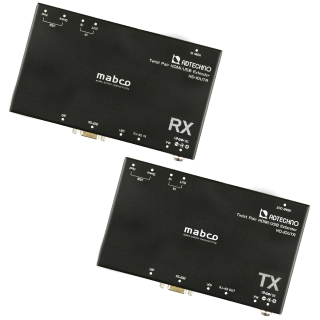 HD-10UTR<BR>4K 18Gbps対応 HDMI/USB HDBaseT エクステンダー<BR>㈱エーディテクノ
