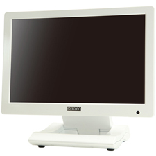 LCD1015TW10.1型高解像度液晶搭載 業務用タッチパネル液晶ディスプレイ（ホワイト）㈱エーディテクノ