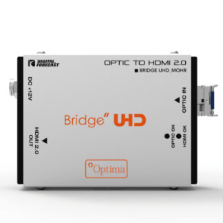 UHD_M_OHR<BR>超小型軽量4K UHD対応HDMI2.0光延長器 受信機<BR>㈱エーディテクノ