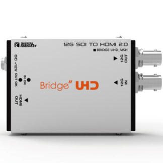 UHD_MSH4K UHD対応 超小型軽量12G-SDI→HDMI 2.0 コンバーター㈱エーディテクノ