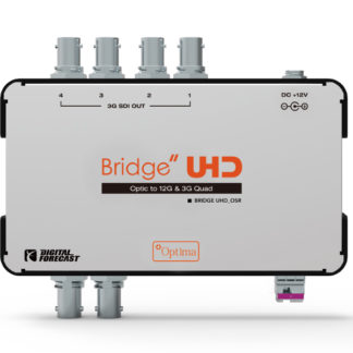 UHD_OSR<BR>4K UHD対応 12G-SDI/クワッド3G-SDI出力 光延長器 受信機<BR>㈱エーディテクノ