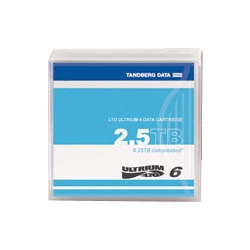 434021LTO Ultrium6 データカートリッジ （2.5TB/6.25TB）Ｔａｎｄｂｅｒｇ　Ｄａｔａ