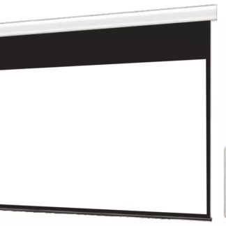 WCK2657WEM-H3000<BR>壁スイッチケース付き電動スクリーン 16:9 120インチ ブラックマスク付き<BR>㈱シアターハウス