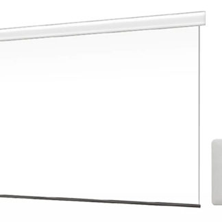 WCK2880FEH-H4000<BR>壁スイッチケース付き電動スクリーン 16:9 130インチ<BR>㈱シアターハウス