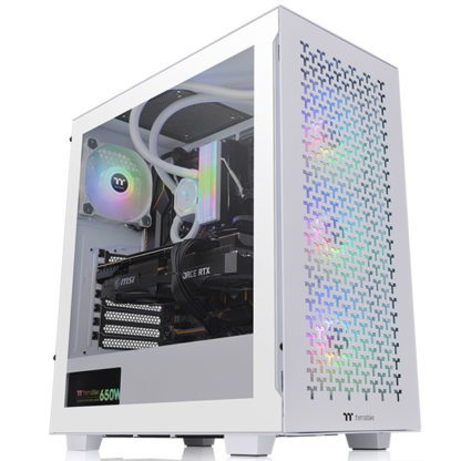 CA-1S3-00M6WN-03ミドルタワー型PCケース V350 TG ARGB Air -Snow-Ｔｈｅｒｍａｌｔａｋｅ