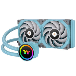 CL-W319-PL12TQ-A<BR>CPUクーラー TOUGHLIQUID 240 ARGB Sync -Turquoise-<BR>Ｔｈｅｒｍａｌｔａｋｅ