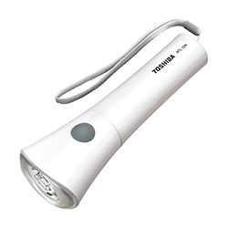 KFL-22N(W)<BR>LED懐中電灯 単2型 ホワイト<BR>㈱東芝（家電）