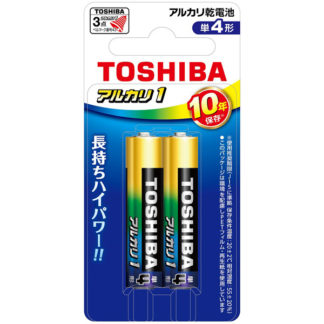LR03AN 2BP<BR>アルカリ電池 単4形 2本ブリスターパック<BR>㈱東芝（家電）