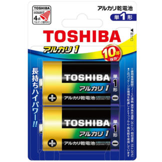 LR20AN 2BP<BR>アルカリ電池 単1形 2本ブリスターパック<BR>㈱東芝（家電）