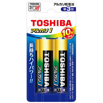 LR6AN 2BPアルカリ電池 単3形 2本ブリスターパック㈱東芝（家電）