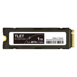 TLD-M7A01T4BAヒートシンク付き内蔵SSD TLD-M7Aシリーズ 1TB PCle Gen4x4 M.2 2280 東芝エルイートレーディング(TLET)㈱東芝（家電）