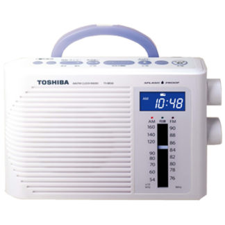 TY-BR30F(W)<BR>防水クロックラジオ （ホワイト）<BR>㈱東芝（家電）