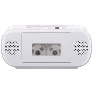 TY-CDM2(W)<BR>CDラジオカセットレコーダー （ホワイト）<BR>㈱東芝（家電）