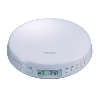 TY-P10(W)<BR>ポータブルCDプレイヤー （ホワイト）<BR>㈱東芝（家電）