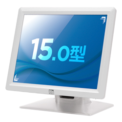 ET1517L-8CWB-1-WH-G<BR>15.0型TFTタッチパネル USB、RS232Cコントローラ内蔵(コンボ) 超音波式 ホワイト<BR>タッチパネル・システムズ㈱