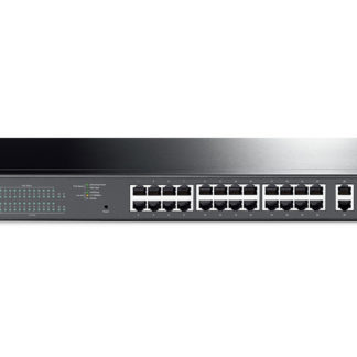 TL-SG1428PE(UN)<BR>JetStream 28ポート ギガビット イージースマートスイッチ （24 PoE+ポート搭載）<BR>ティーピーリンクジャパン㈱
