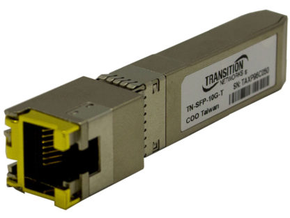 TN-SFP-10G-TSFP+モジュール（CISCO準拠） Cisco Compatible 10GBase SFP+ Module 10GBase-T (RJ45)Ｔｒａｎｓｉｔｉｏｎ　Ｎｅｔｗｏｒｋｓ