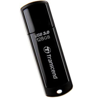 TS128GJF700<BR>128GB USB3.0メモリ JetFlash 700 ブラック<BR>トランセンドジャパン㈱