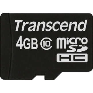TS4GUSDC10<BR>4GB microSDHCカード Class 10 (NoBox & Adapter)<BR>トランセンドジャパン㈱