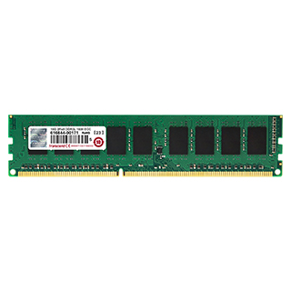 TS512MLK72W6H<BR>サーバ・WS用 4GB DDR3L 1600 240pin ECC Unbuffered DIMM CL11 1Rx8 1.35v<BR>トランセンドジャパン㈱