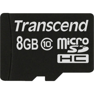 TS8GUSDC10<BR>8GB microSDHCカード Class 10 (NoBox & Adapter)<BR>トランセンドジャパン㈱