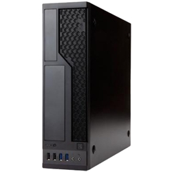 IW-CE685/300H<BR>MicroATXスリムタワーケース/300W電源搭載/ブラック<BR>ユーエーシー㈱