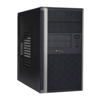 IW-EM035/WOPS2<BR>M-ATXミニタワーPCケース/電源非搭載/ブラック<BR>ユーエーシー㈱