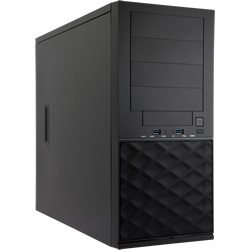 IW-PE052B/WOPS-U3<BR>ATXミドルタワーPCケース/電源非搭載/ブラック<BR>ユーエーシー㈱