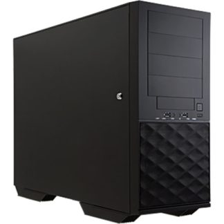 IW-PL052/WOPS<BR>ATXミドルタワーPCケース/電源非搭載/ブラック<BR>ユーエーシー㈱