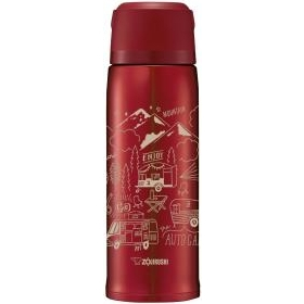 SJ-JS08 RA<BR>ステンレスボトル【TUFF】 0.82L レッド<BR>象印マホービン㈱