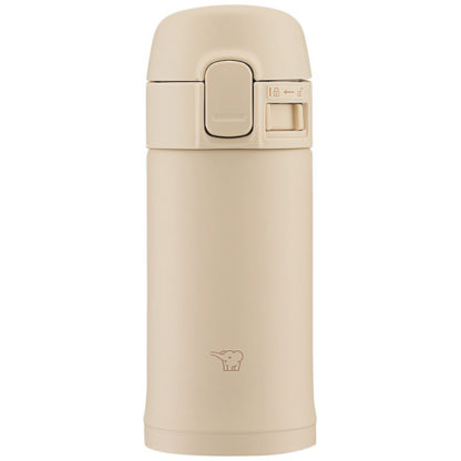 SM-PD20-CMステンレスマグ TUFF 200ml ワンタッチオープン ベージュ象印マホービン㈱
