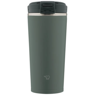 SX-KA30-HM<BR>ステンレスキャリータンブラー 300ml フリップオープンタイプ シームレスせん フォレストグレー<BR>象印マホービン㈱