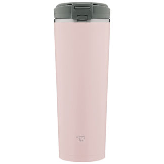 SX-KA40-PM<BR>ステンレスキャリータンブラー 400ml フリップオープンタイプ シームレスせん ヴィンテージローズ<BR>象印マホービン㈱