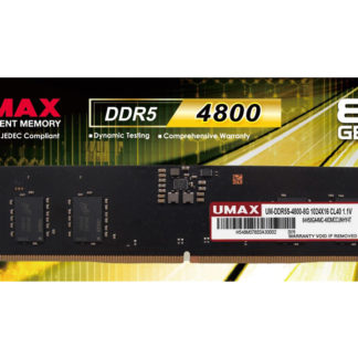 UM-DDR5S-4800-8G<BR>デスクトップPC用メモリー UDIMM DDR5-4800 8GB 1枚組<BR>Ｎｏｖａｘ（ＵＭＡＸ）