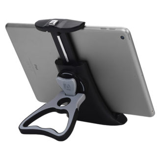 UMS-FSGH11B<BR>ファンタスティックアーム【FSA GRIP】 ブラック タブレットスタンド、手持ちホルダー2WAY<BR>㈱ユニーク