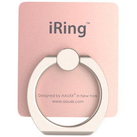 UMS-IR01RG<BR>iRing お洒落でスタイリッシュなスマホリング ローズゴールド<BR>㈱ユニーク