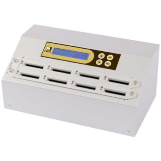 CF908G<BR>8ポート CFデュプリケータ Intelligent 9 Golden CF908G 1:7のコピーおよび最大7枚のCFの同時消去が可能。ログ出力機能搭載。転送速度65MB/秒<BR>㈱Ｕ－Ｒｅａｃｈ　Ｊａｐａｎ