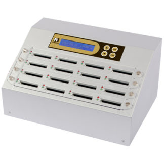 CF916G<BR>16ポート CFデュプリケータ Intelligent 9 Golden CF916G 1:15のコピーおよび最大15枚のCFの同時消去が可能。ログ出力機能搭載。転送速度65MB/秒<BR>㈱Ｕ－Ｒｅａｃｈ　Ｊａｐａｎ