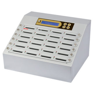 CF924G<BR>24ポート CFデュプリケータ Intelligent 9 Golden CF924G 1:23のコピーおよび最大23枚のCFの同時消去が可能。ログ出力機能搭載。転送速度65MB/秒<BR>㈱Ｕ－Ｒｅａｃｈ　Ｊａｐａｎ