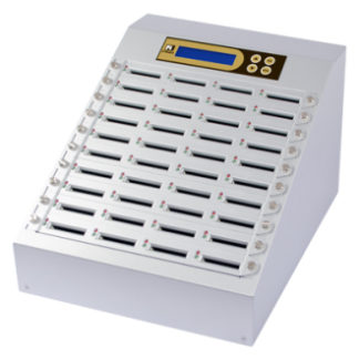 CF940G<BR>40ポート CFデュプリケータ Intelligent 9 Golden CF940G 1:39のコピーおよび最大39枚のCFの同時消去が可能。ログ出力機能搭載。転送速度65MB/秒<BR>㈱Ｕ－Ｒｅａｃｈ　Ｊａｐａｎ