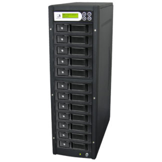 HD-SU011<BR>1:11 SATA HDD/SSDデュプリケータ Super One HD-SU11 SATA HDD/SSDのコピー、消去が可能な業務用デュプリケータ。タワータイプ 転送速度150MB/秒<BR>㈱Ｕ－Ｒｅａｃｈ　Ｊａｐａｎ